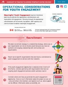 Operational Considerations for Youth Engagement